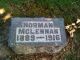 Photo of headstones/thumb_Norman McLennan 1889-1916 hdstn Racine Mound Cem Wisc